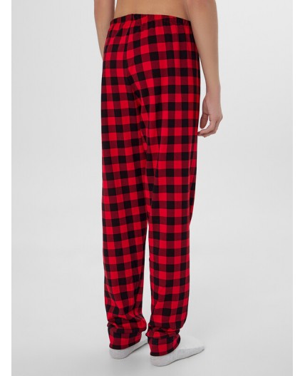 Комплект черный +черно -красная клетка