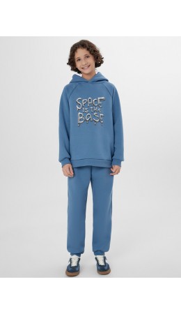 Комплект пыльный синий +печать