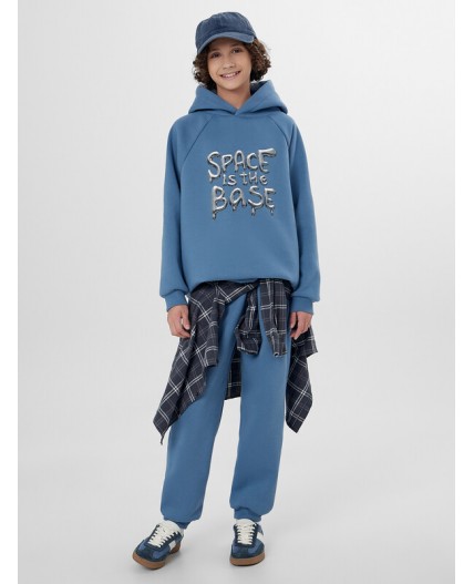 Комплект пыльный синий +печать