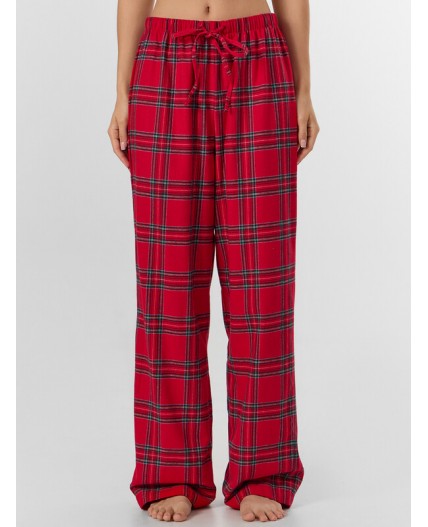 Комплект красный +клетка на красном