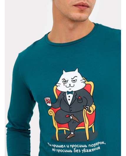 Комплект темно -зеленый +зеленая клетка