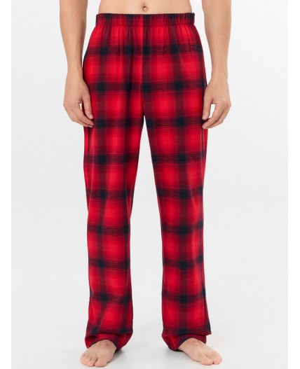 Комплект красная клетка на черном