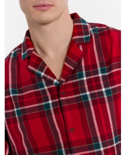 Комплект красная клетка