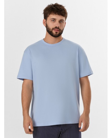 Комплект св.голубой +св.голубая полоска на т.синем