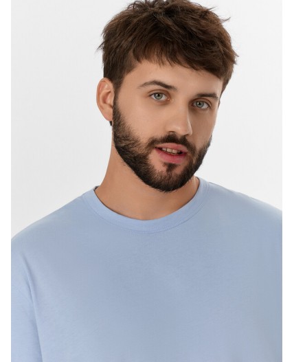 Комплект св.голубой +св.голубая полоска на т.синем