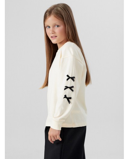 Лонгслив айвори