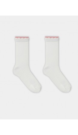 Носки молочный /сухая роза