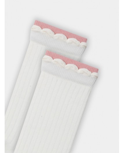 Носки молочный /сухая роза