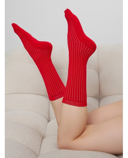 Носки красный