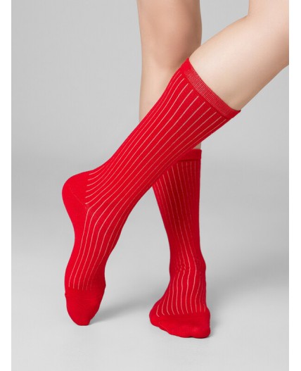 Носки красный