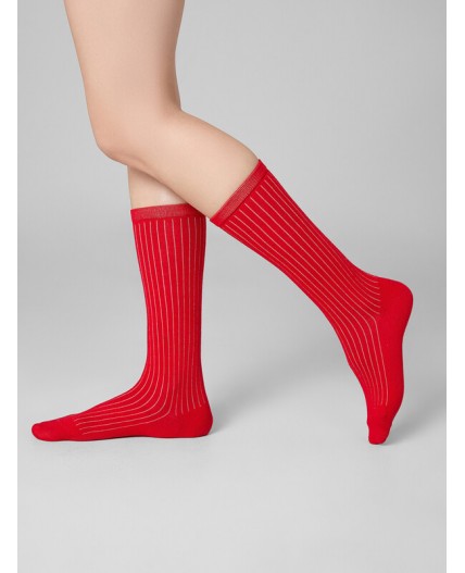 Носки красный
