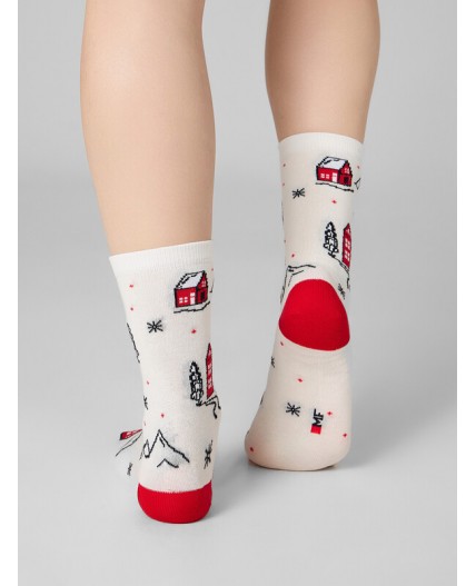 Носки молочный