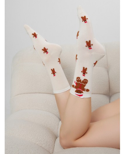 Носки молочный