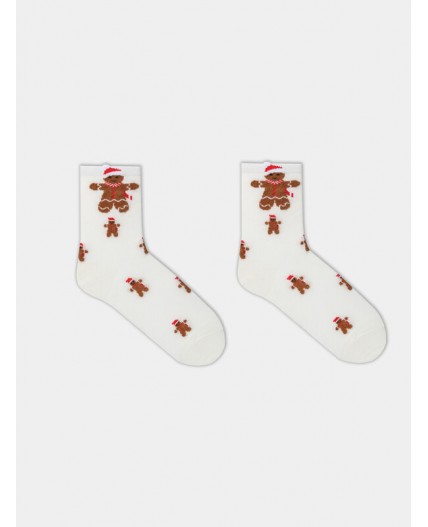 Носки молочный