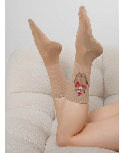 Носки капучино