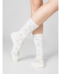 Носки молочный