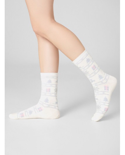 Носки молочный