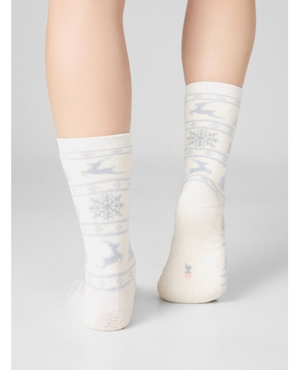 Носки молочный