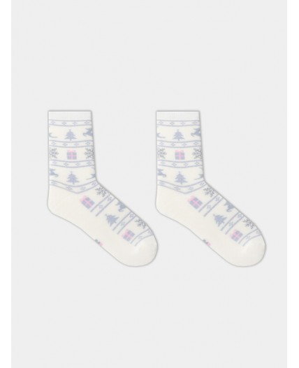 Носки молочный