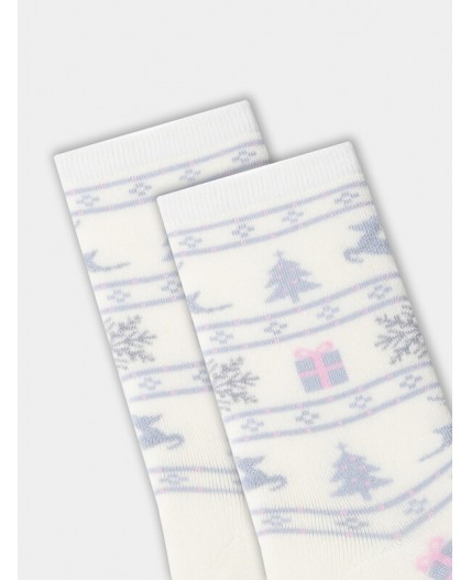 Носки молочный