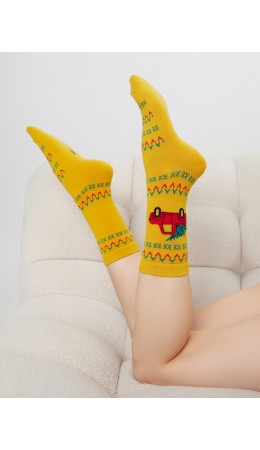 Носки горчичный