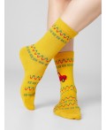 Носки горчичный
