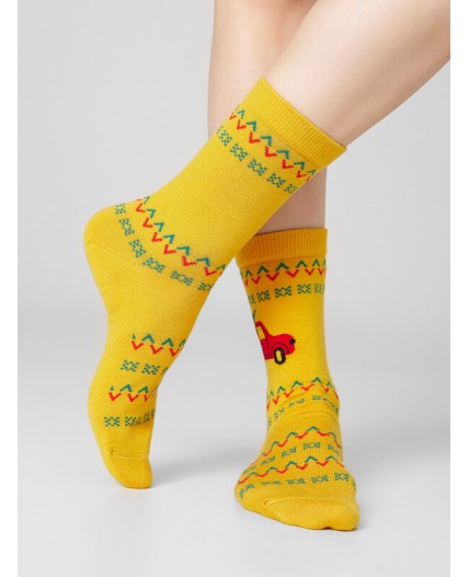 Носки горчичный