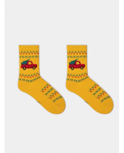 Носки горчичный