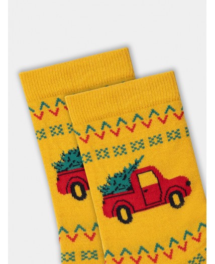 Носки горчичный