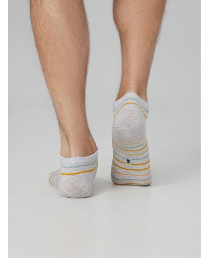 Носки св.серый меланж