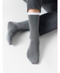 Носки т.серый меланж