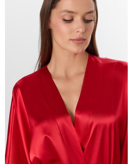 Пеньюар красный