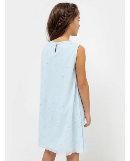 Платье звезды на нежно -голубом