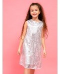Платье белые пайетки