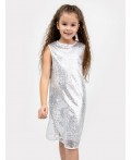 Платье белые пайетки