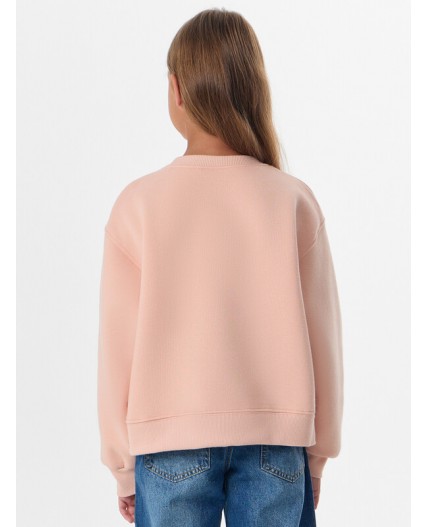 Свитшот розовый +печать2