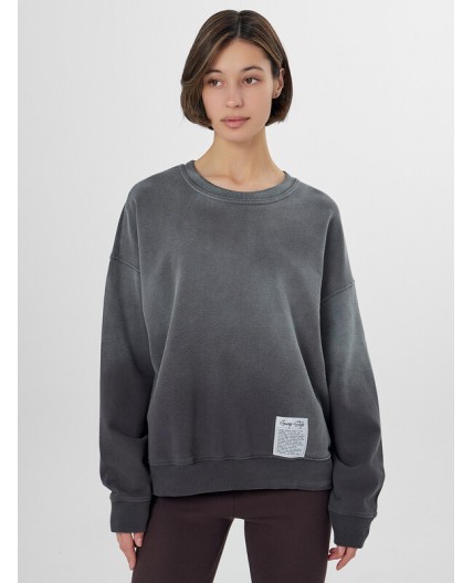 Свитшот вытравка на графите