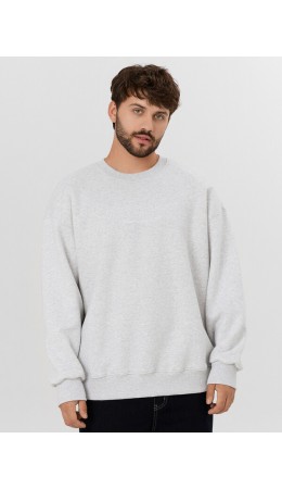 Свитшот св.серый меланж 4306-А