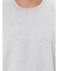 Свитшот св.серый меланж 4306-А