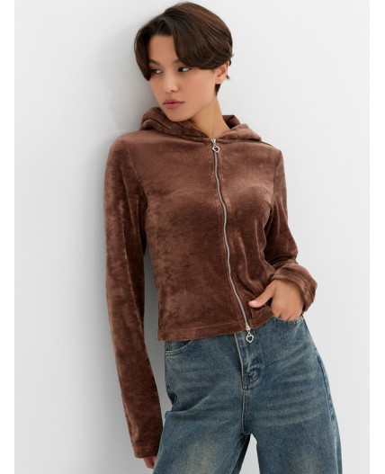 Толстовка шоколад