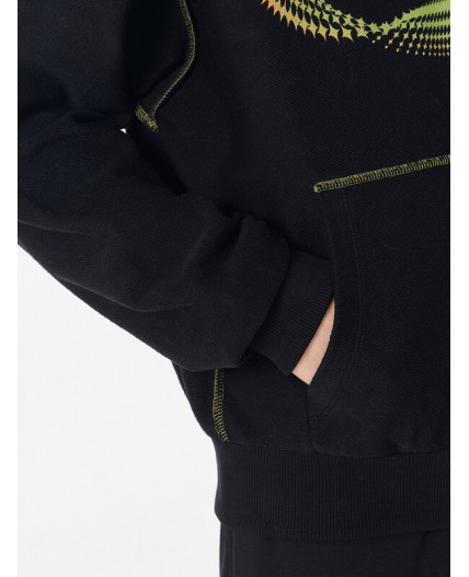 Толстовка черный +печать