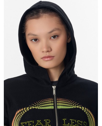 Толстовка черный +печать