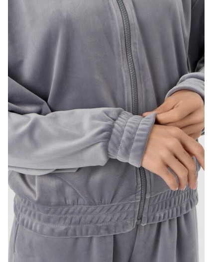 Толстовка серебристо -серый