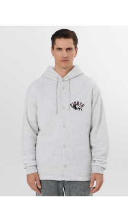 Толстовка серый меланж 4306-А +печать1