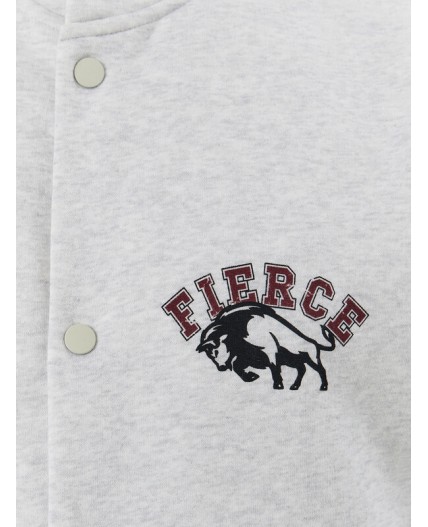 Толстовка серый меланж 4306-А +печать1