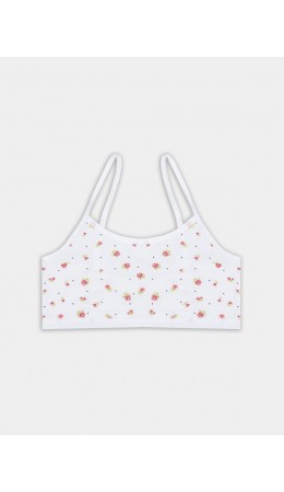 Топ цветочки на белоснежном