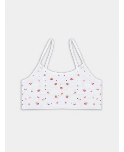 Топ цветочки на белоснежном