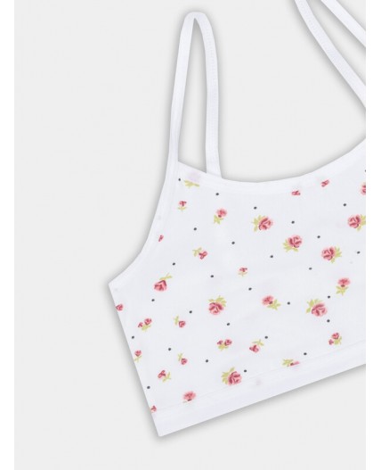 Топ цветочки на белоснежном