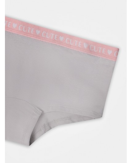 Трусы пепельный