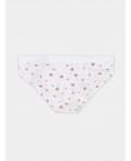 Трусы цветочки на белоснежном